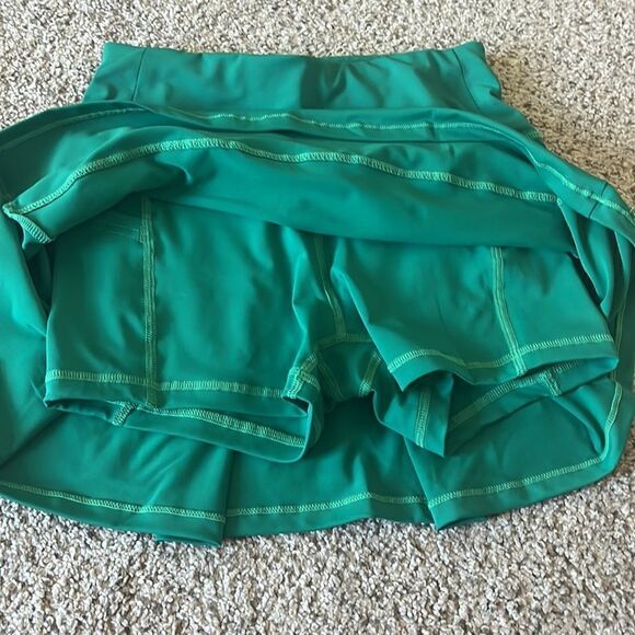 Green Athletic Skort - Picture 5 of 8